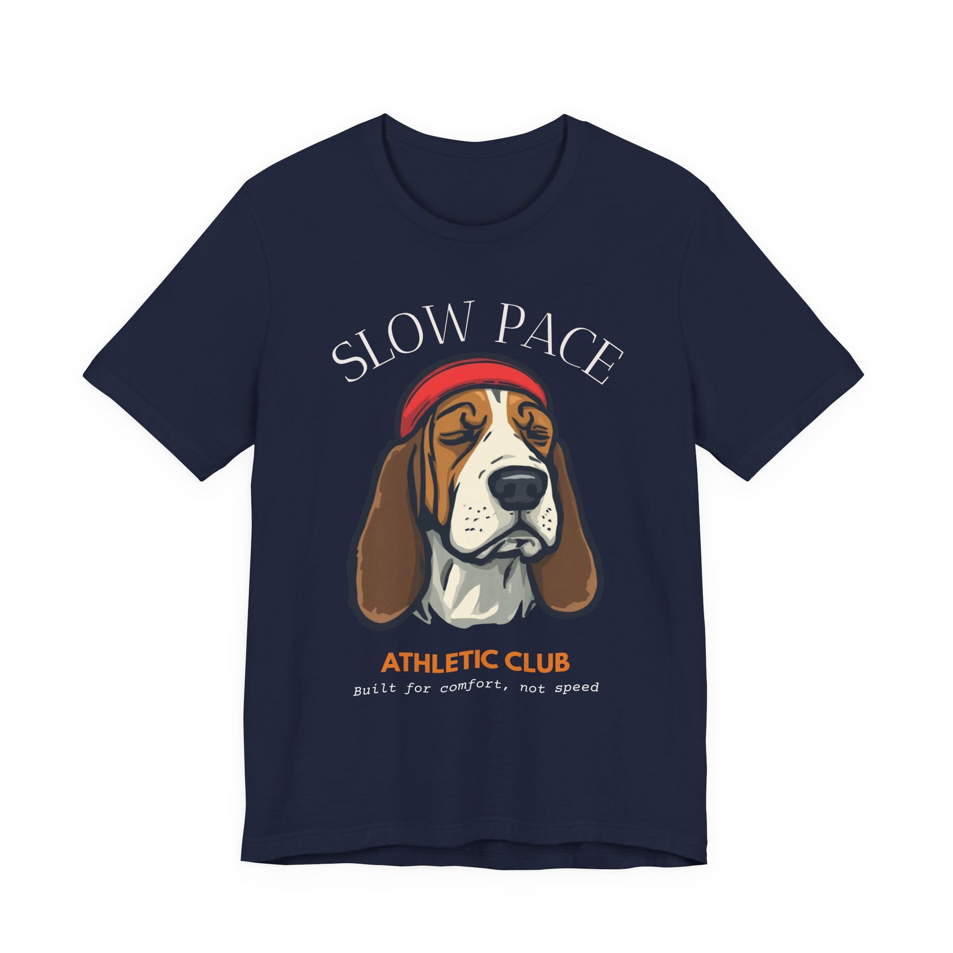 Athletic Club Basset Hound T-Shirt everyday style