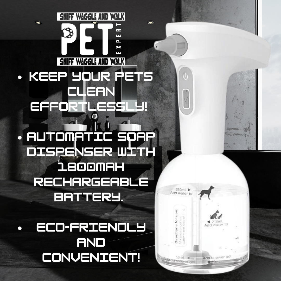 automatic foaming dispensor for pets