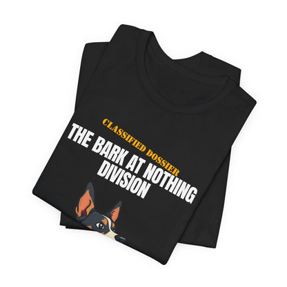 Bark At Nothing Division tee color swatch black