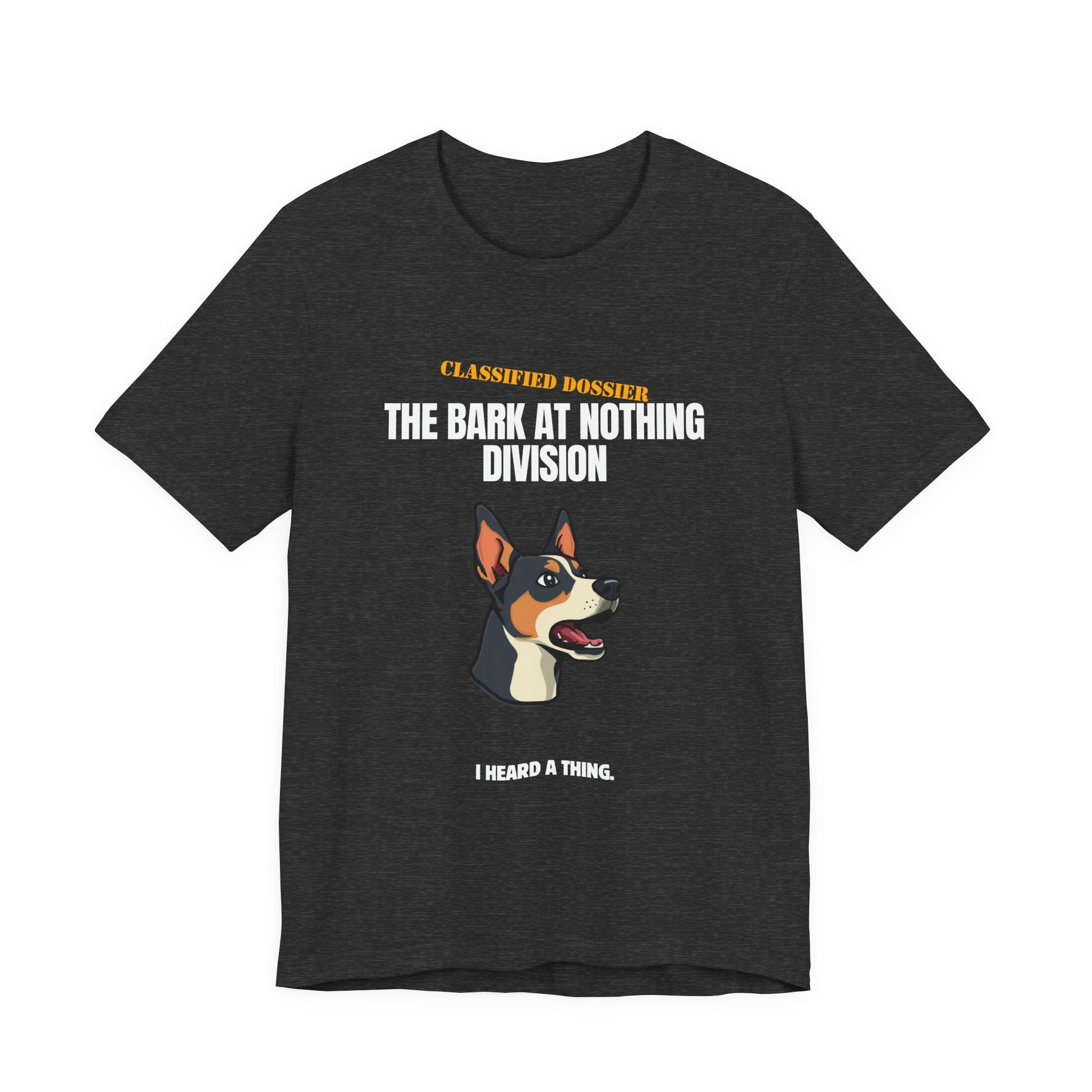 Bark At Nothing Division tee full length front