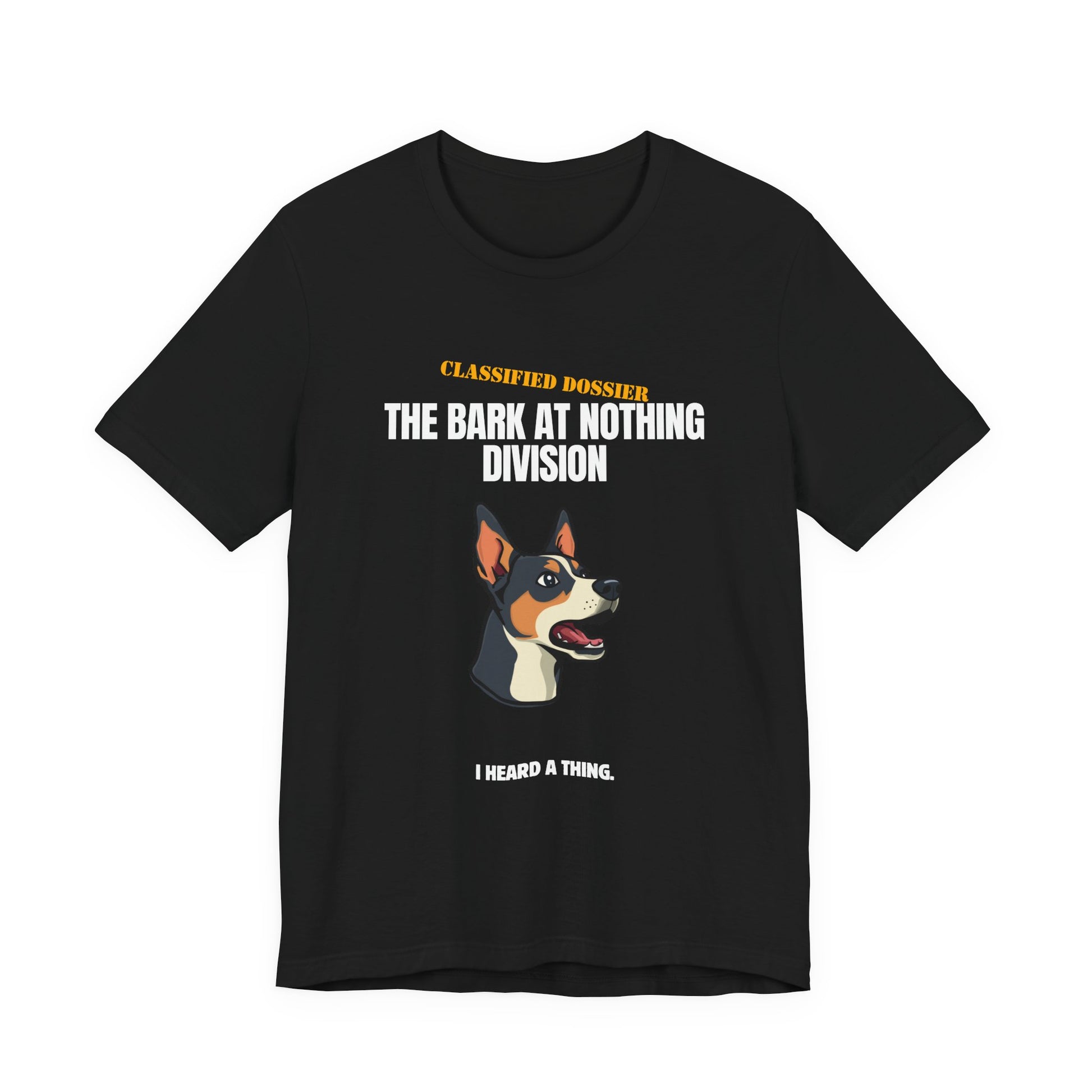 Bark At Nothing Division tee lifestyle photo