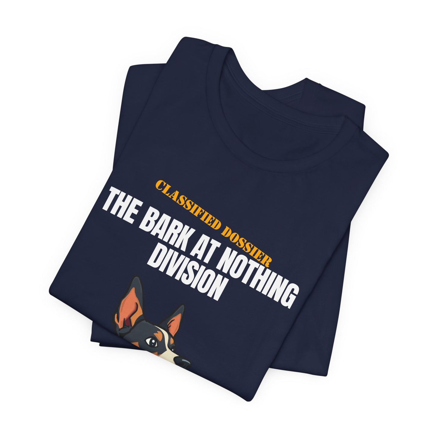Bark At Nothing Division tee worn three quarter view