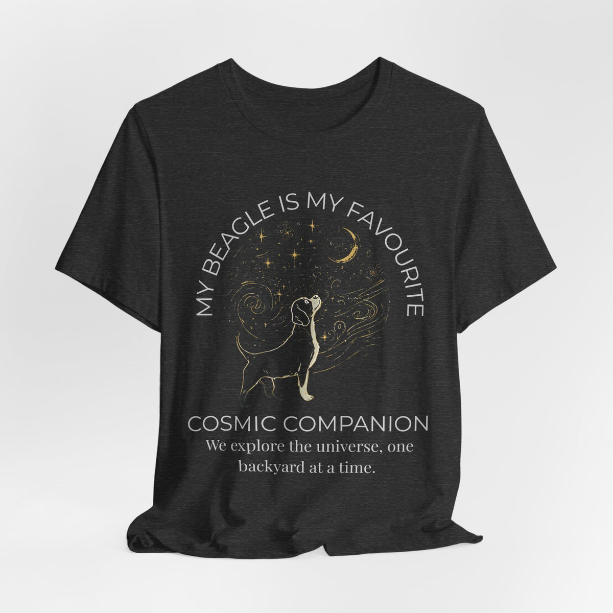 Beagle Cosmic Companion T-Shirt everyday style