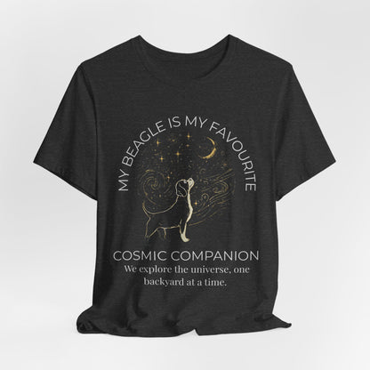 Beagle Cosmic Companion T-Shirt everyday style