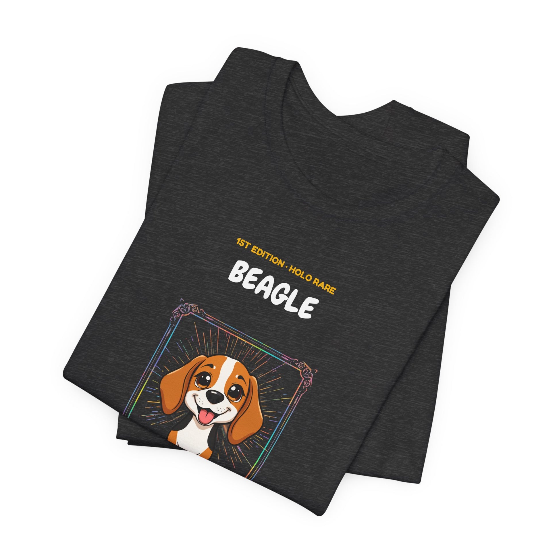 Beagle Rookie Card T-Shirt - funny trading card style tee