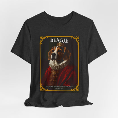 Gift-ready photo of the Beagle Royal Portrait tee
