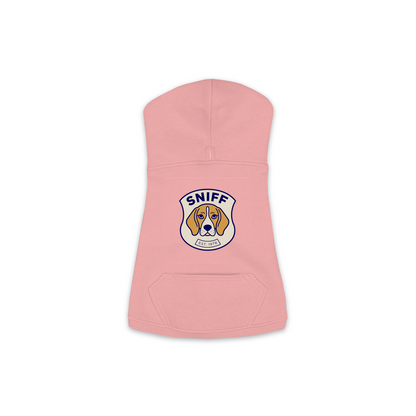 Beagle Hoodie — Sniff Patch, Mauvelous, Medium