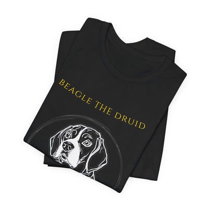 Beagle The Druid T-Shirt fabric detail