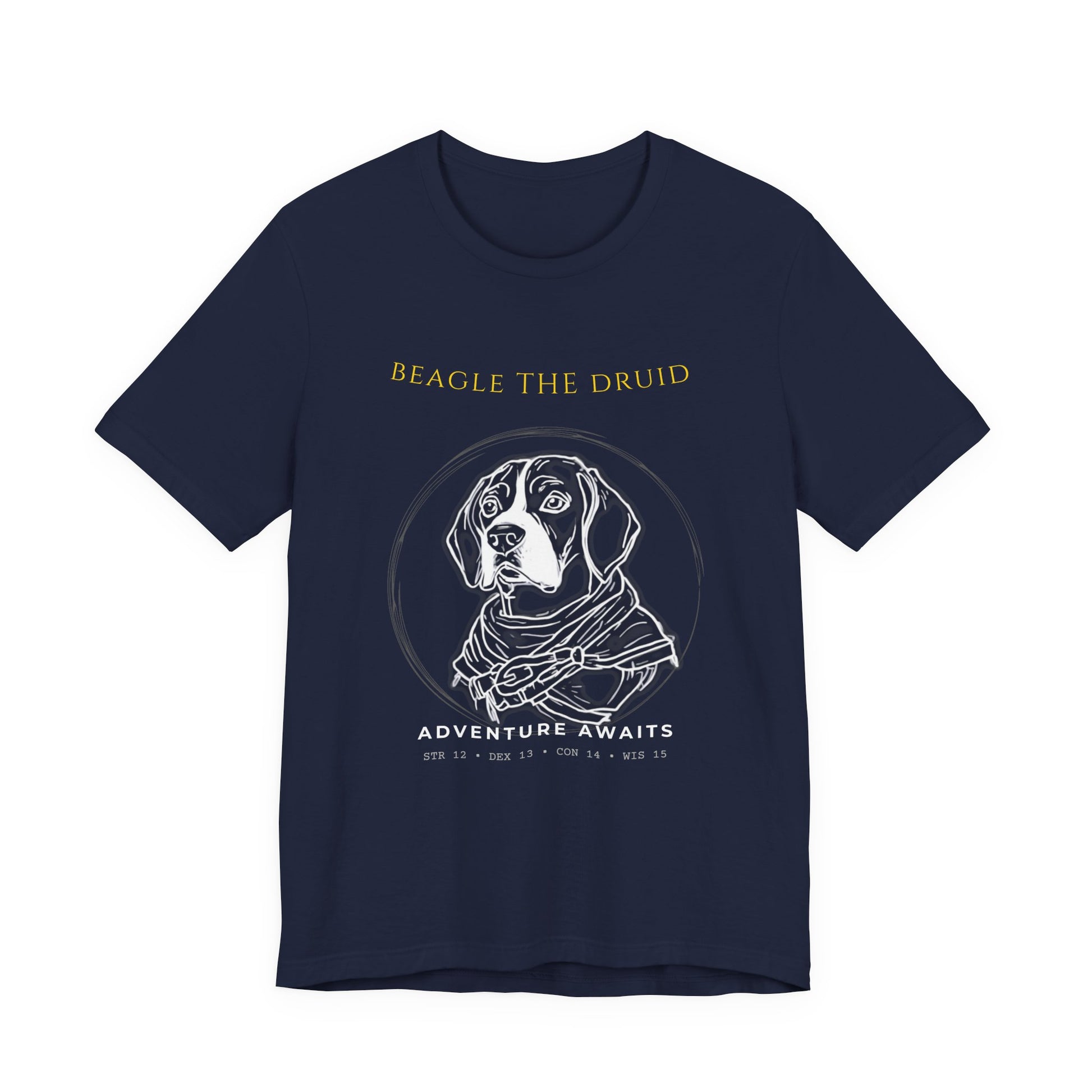 Beagle The Druid T-Shirt full design view