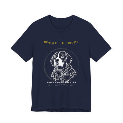 Beagle The Druid T-Shirt full design view