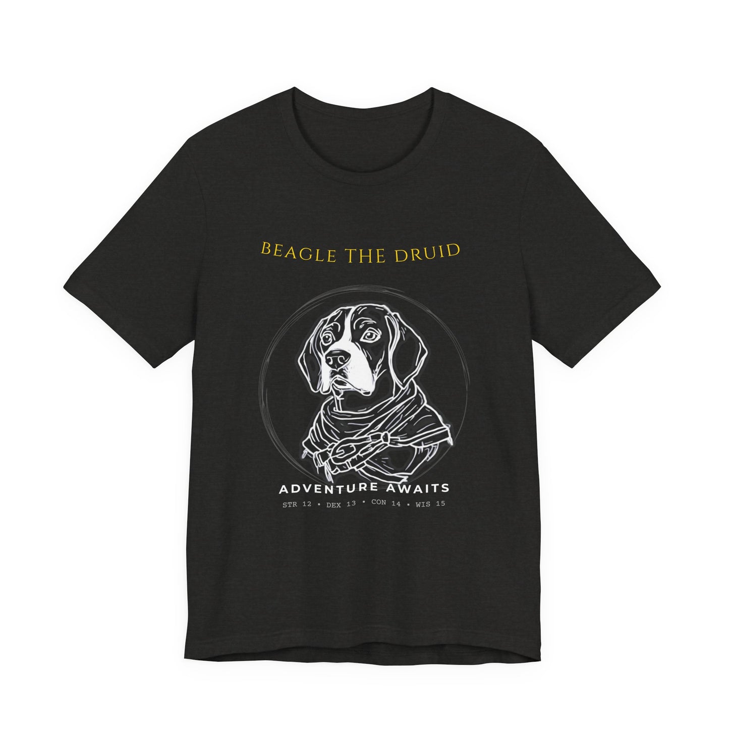 Beagle The Druid T-Shirt navy colourway