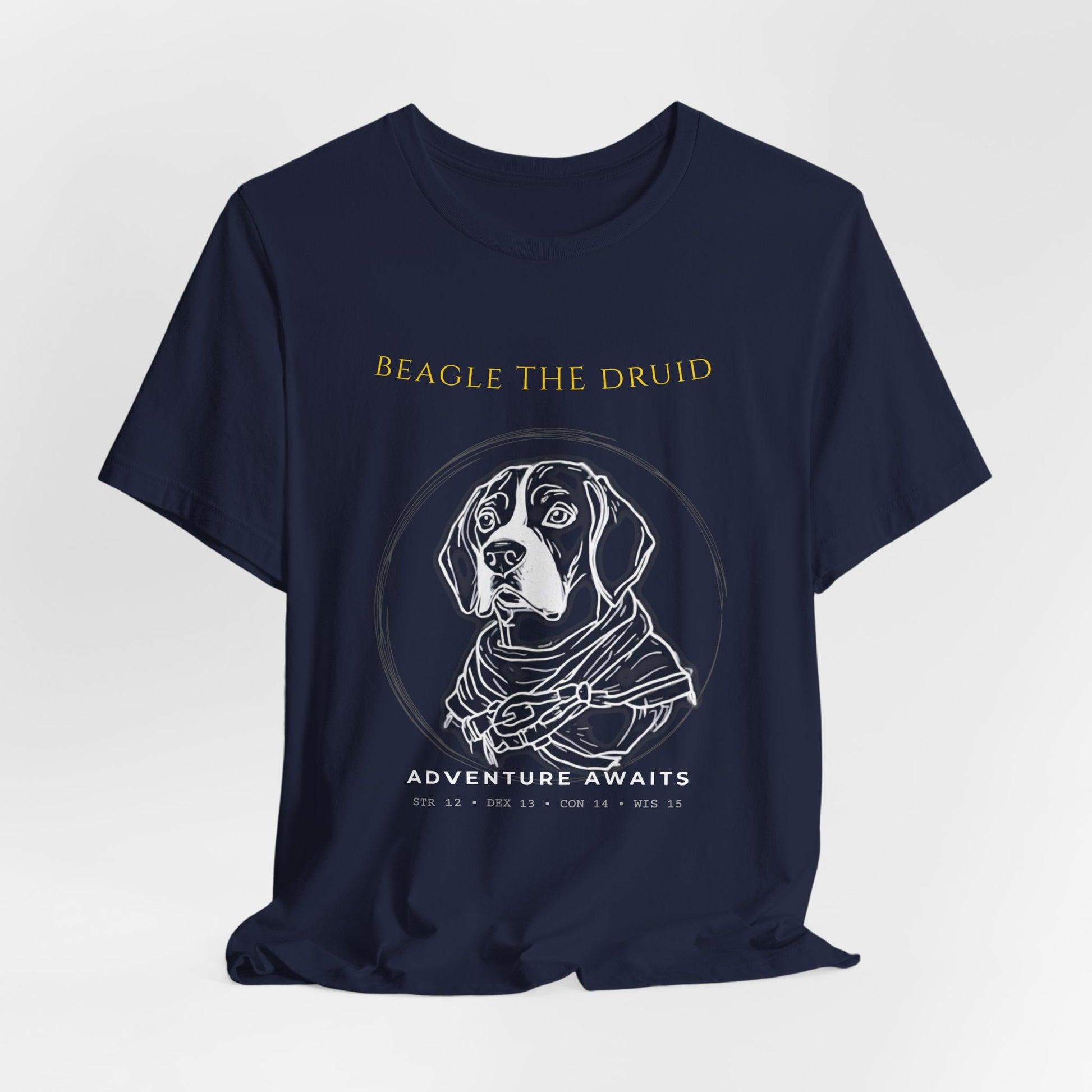 Beagle The Druid T-Shirt tabletop gaming tee