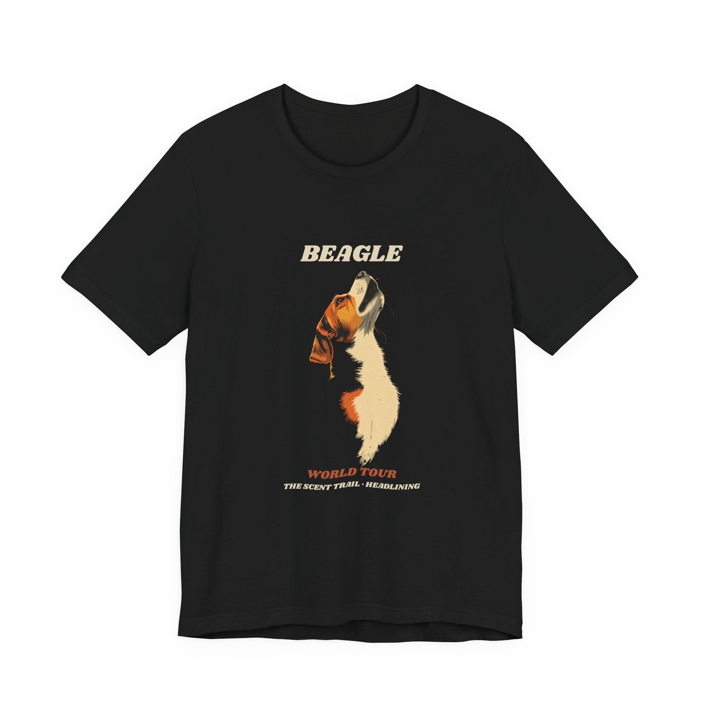 Beagle World Tour vintage band t-shirt lifestyle photo