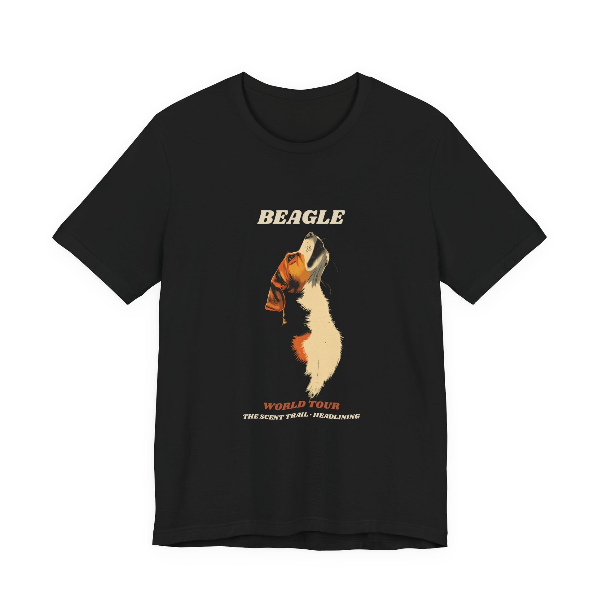 Beagle World Tour vintage band t-shirt lifestyle photo