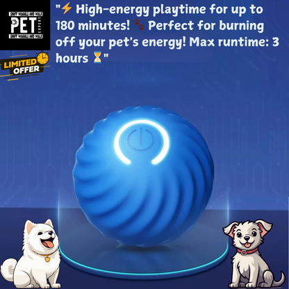 PawsPlay™ SmartPet Ball. Sniffwaggleandwalk™