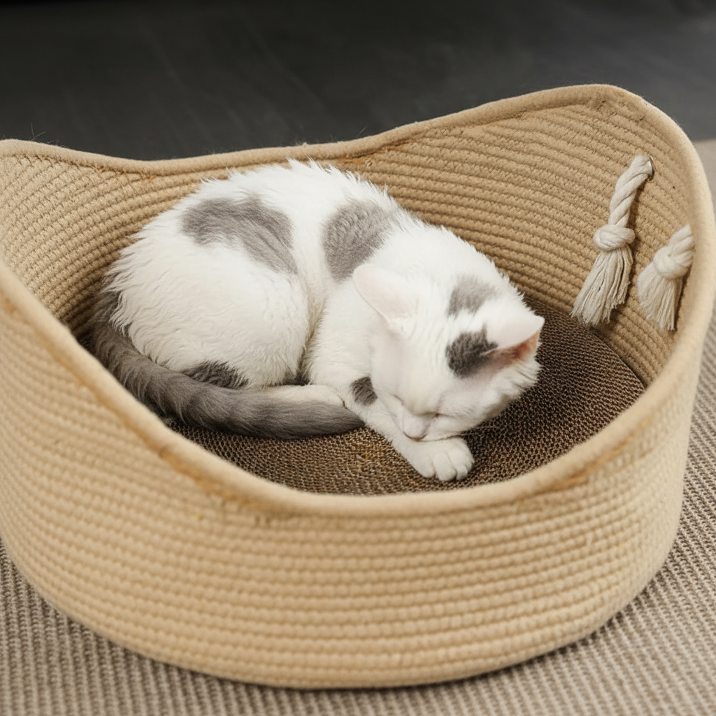 high quality eco friednly cat bed