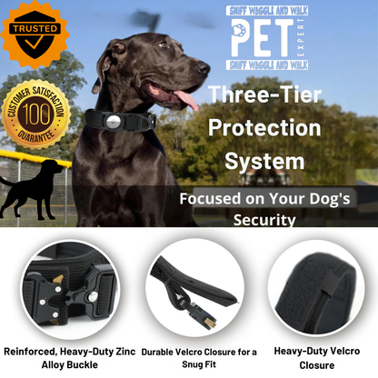 Airtag Dog Collar – Keep Your Pet Safe & Secure with GPS Tracking 🐕 Sniffwaggleandwalk™