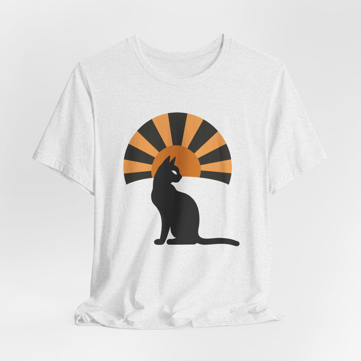 Black Cat Sunburst unisex t-shirt, photo 15