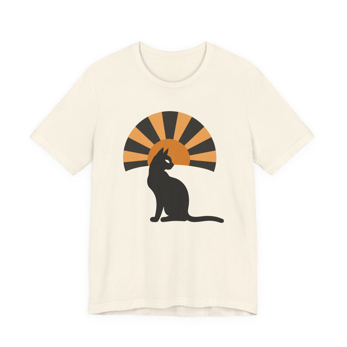 Black Cat Sunburst unisex t-shirt, photo 18