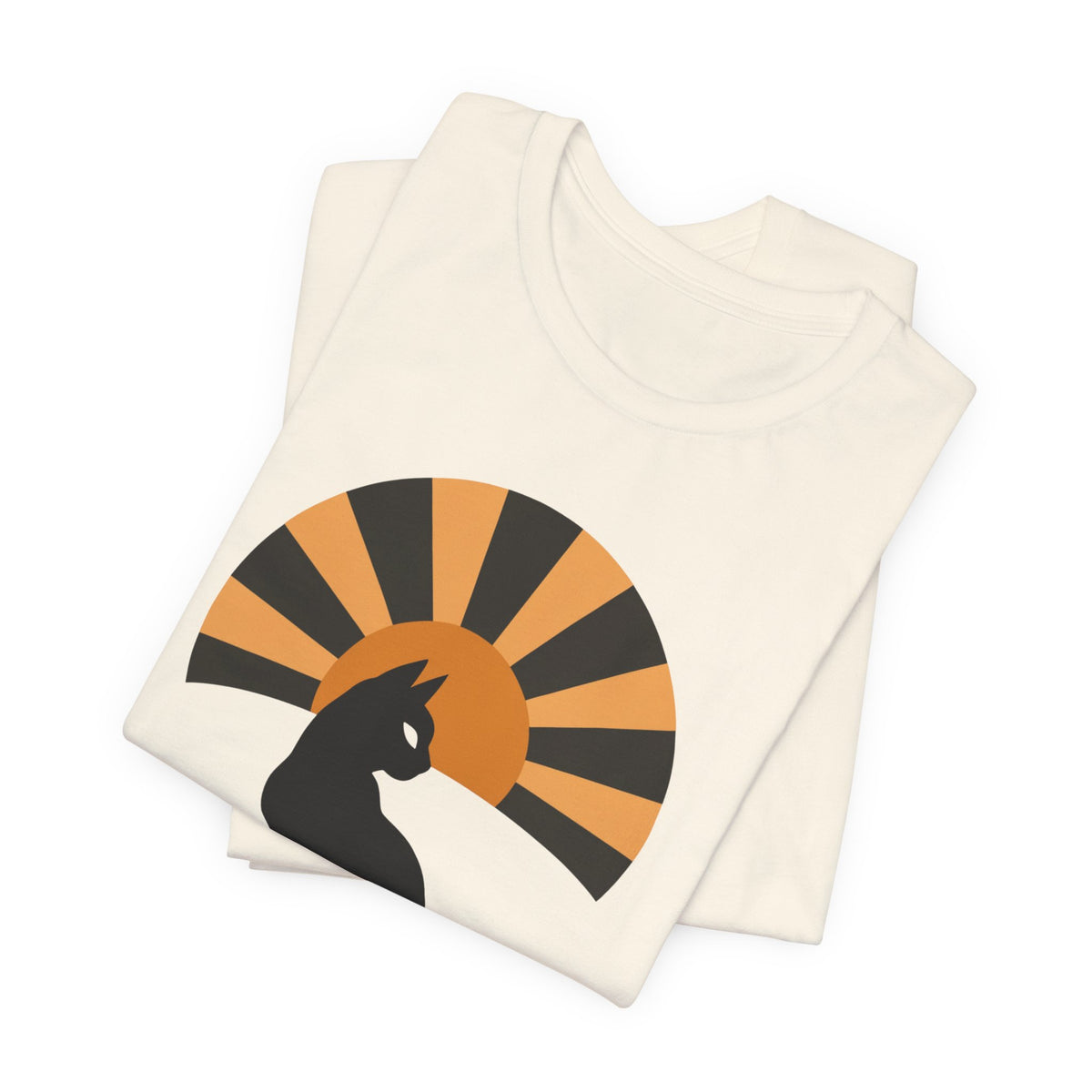 Black Cat Sunburst unisex t-shirt, photo 20