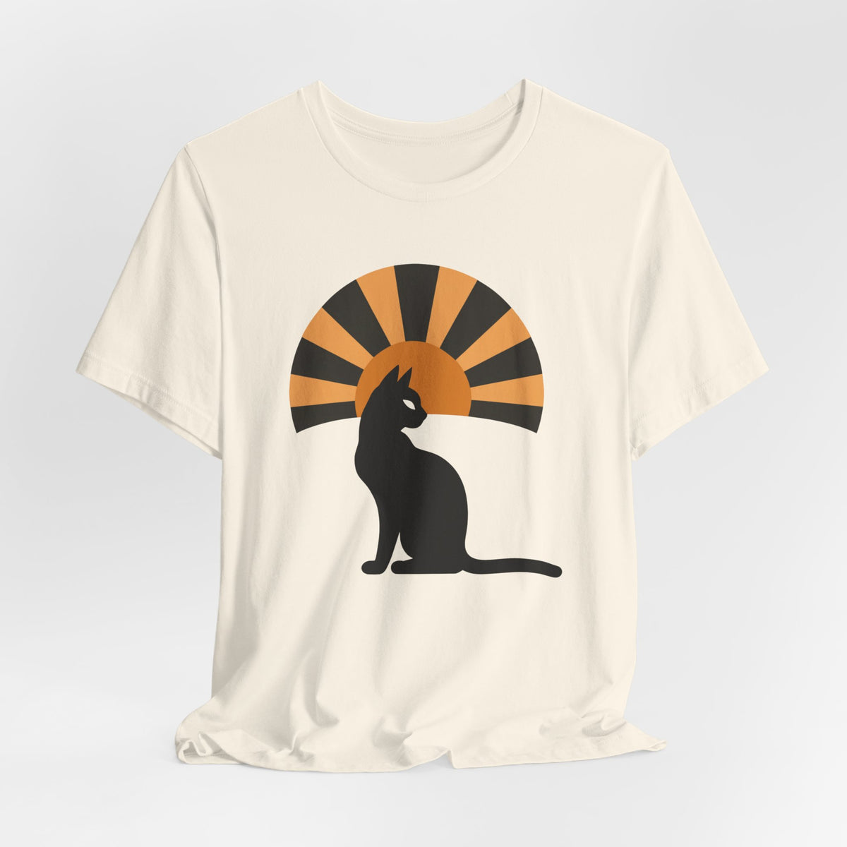 Black Cat Sunburst unisex t-shirt, photo 21