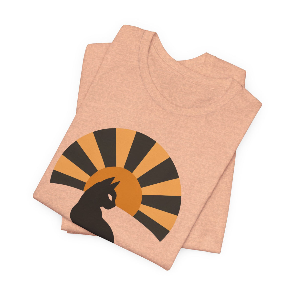 Black Cat Sunburst unisex t-shirt, photo 26