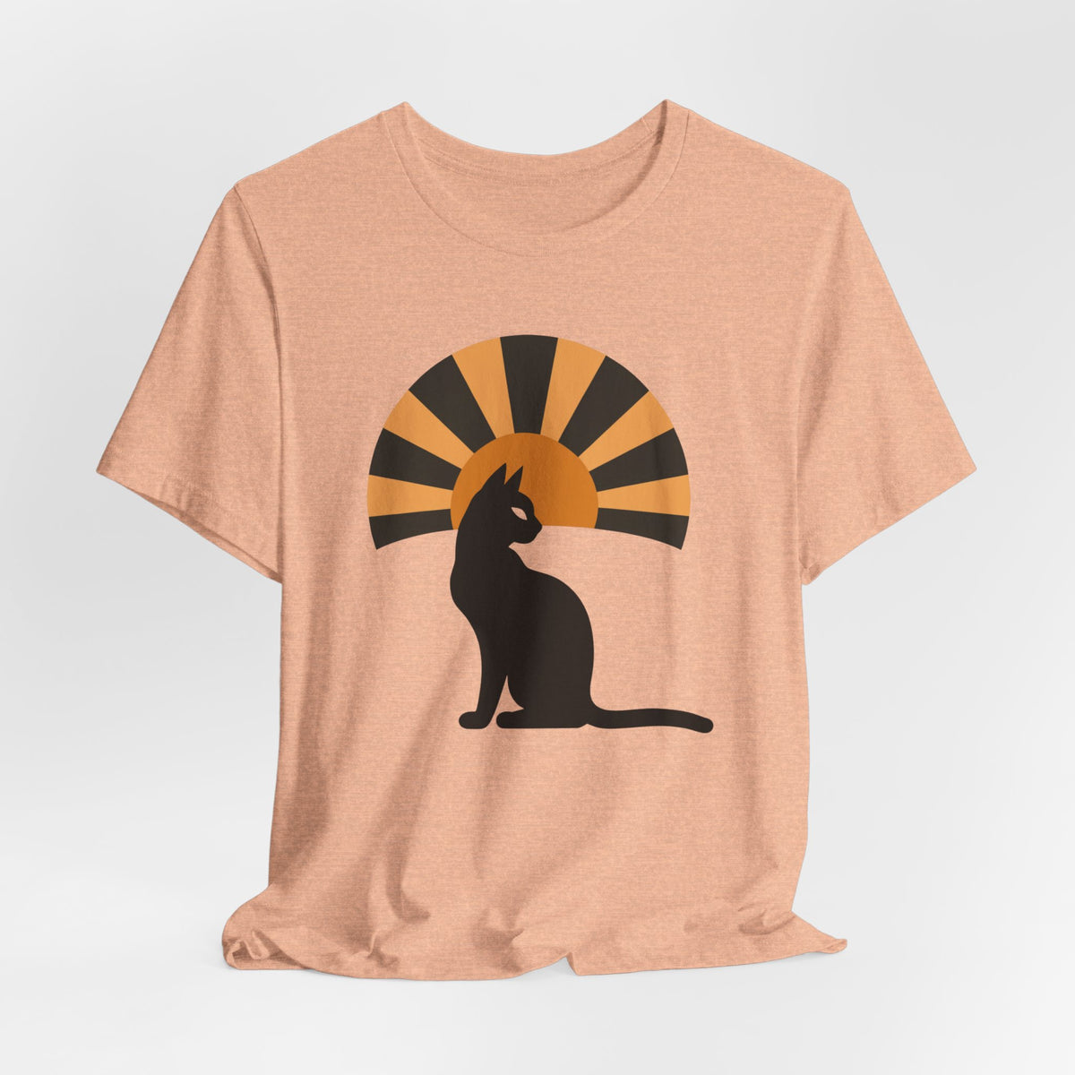 Black Cat Sunburst unisex t-shirt, photo 27