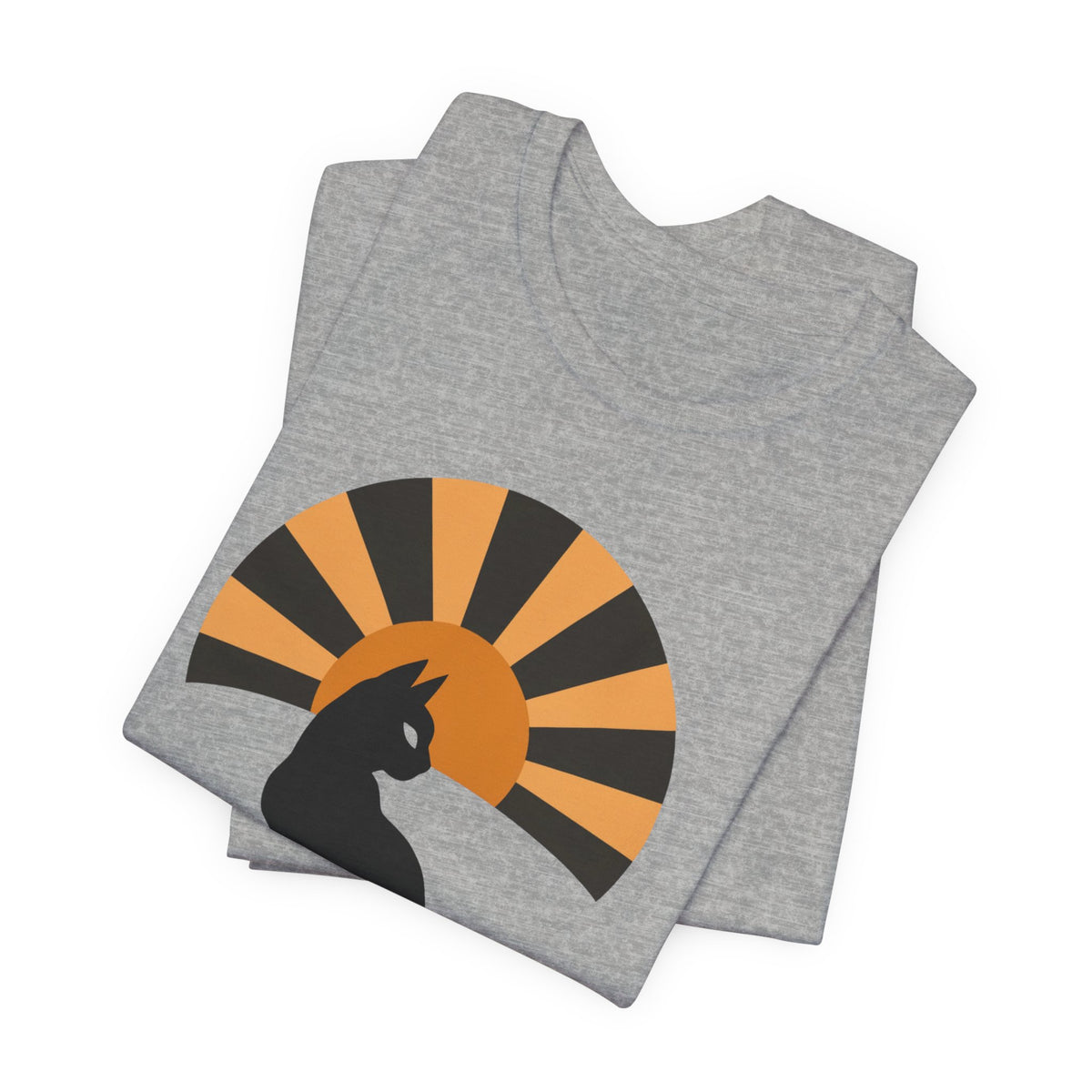 Black Cat Sunburst unisex t-shirt, photo 32