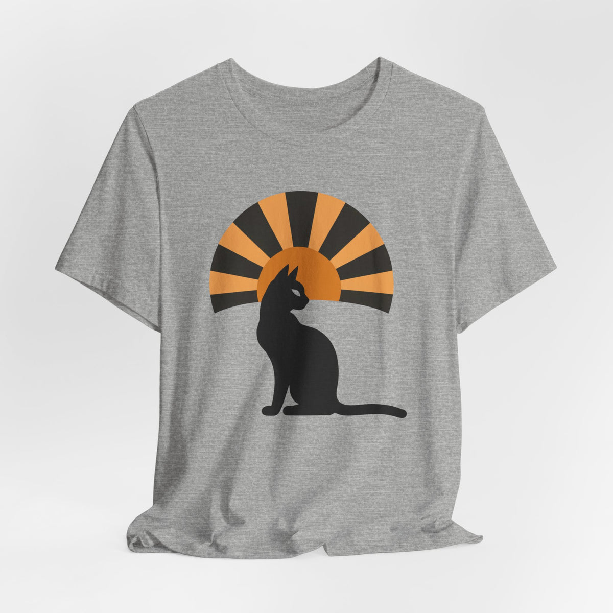 Black Cat Sunburst unisex t-shirt, photo 33
