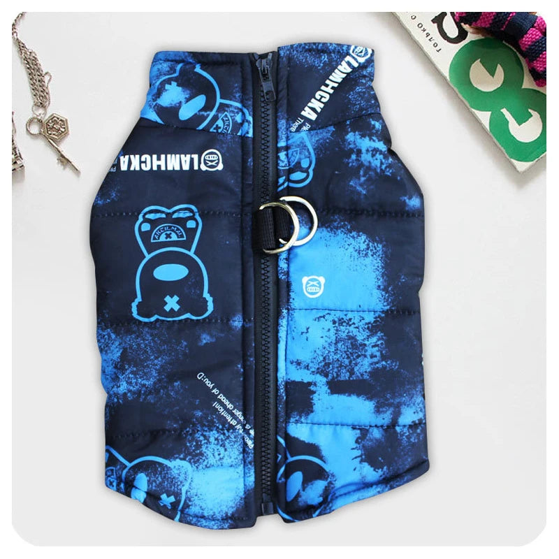 blue dog jacketReflective Outdoor Dog Jacket