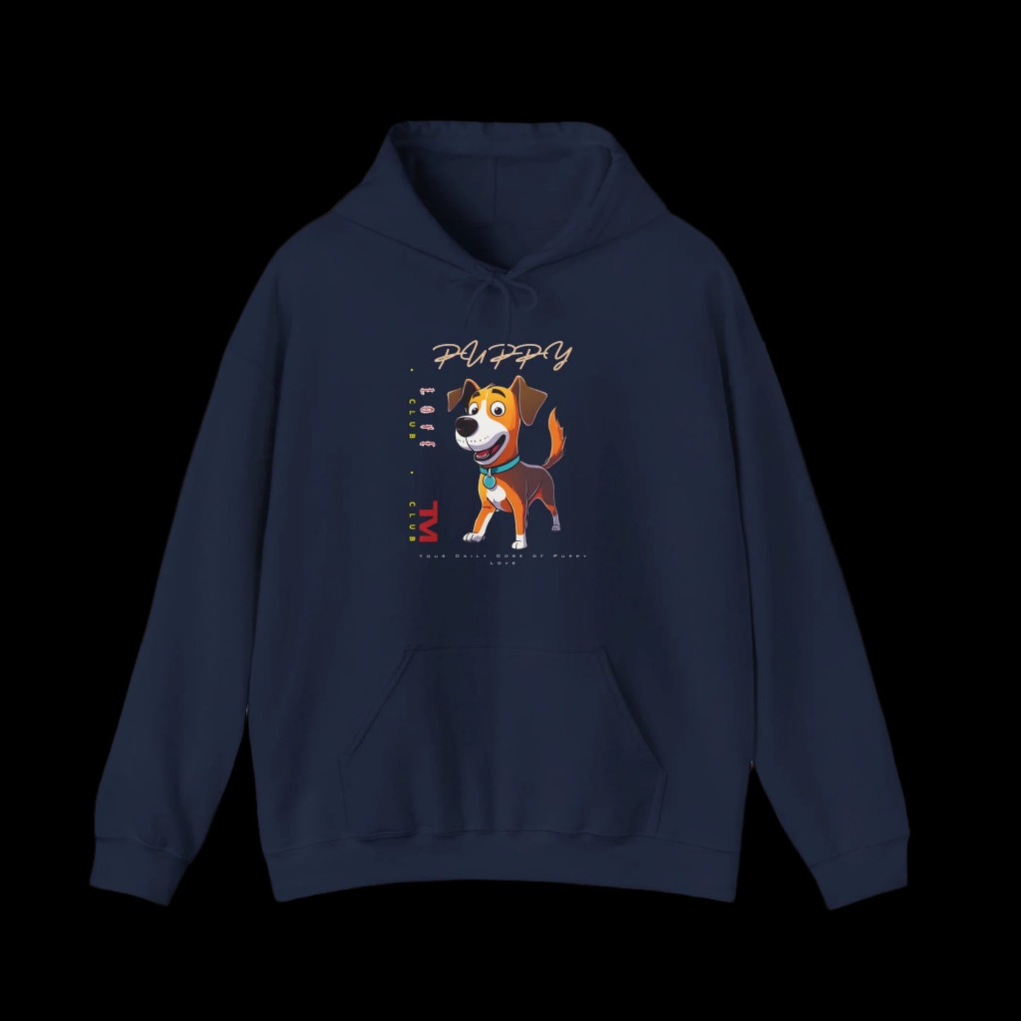 blue hoodie puppy dog hoodie