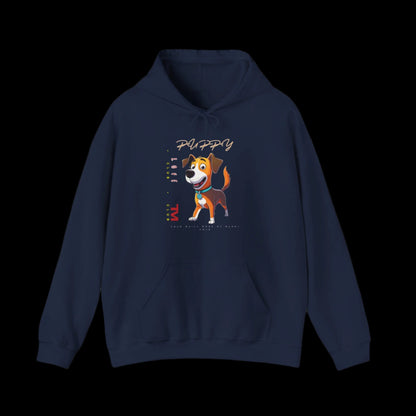 blue hoodie puppy dog hoodie