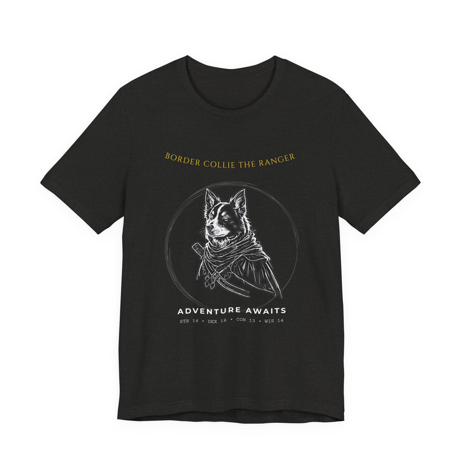 Border Collie The Ranger T-Shirt navy colourway