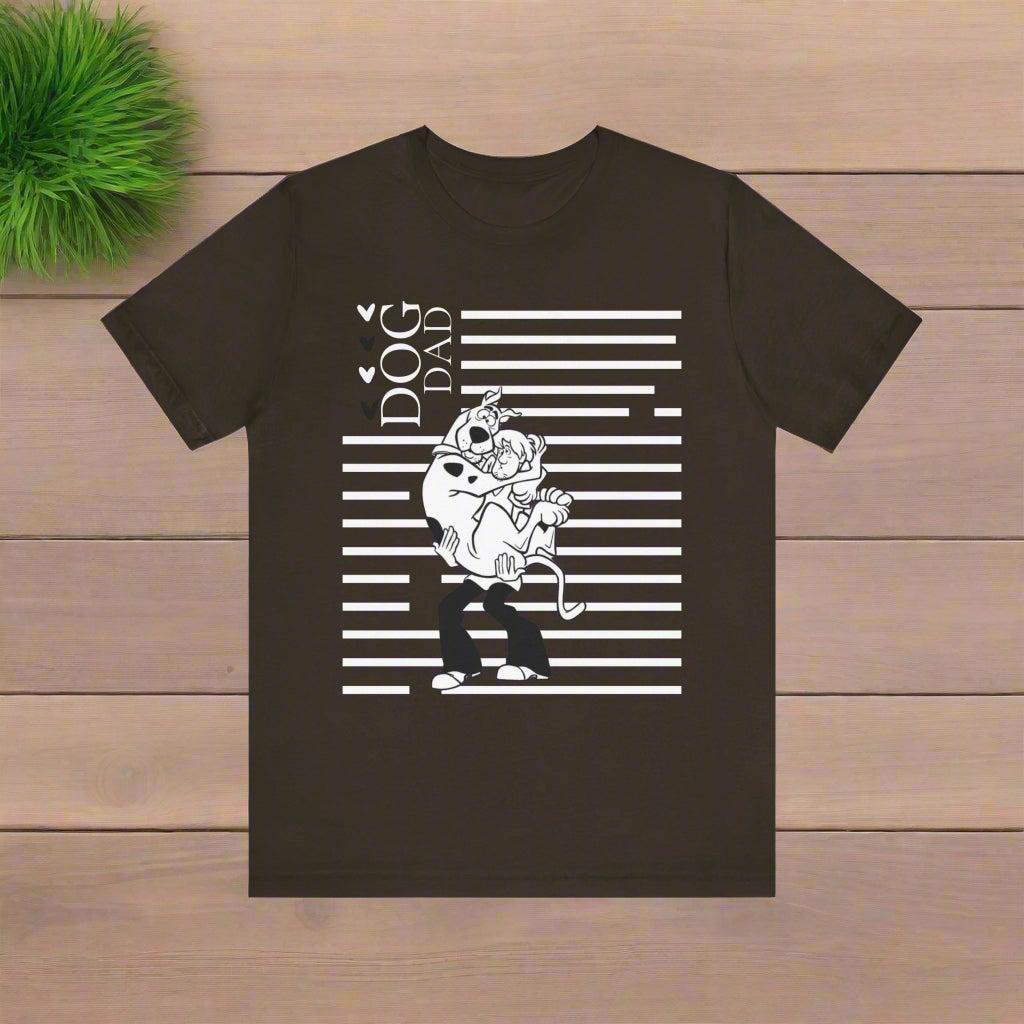 brown scooby doo tshirt