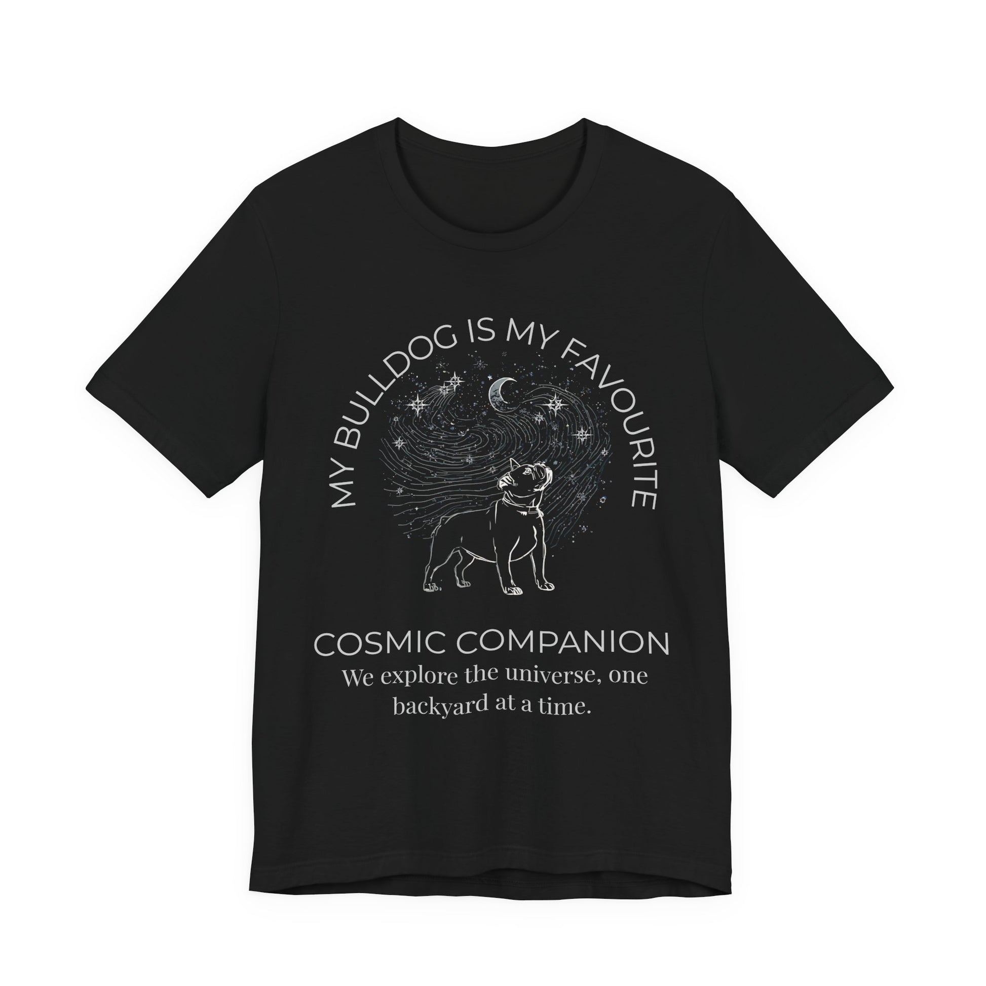 Bulldog Cosmic Companion T-Shirt colour options