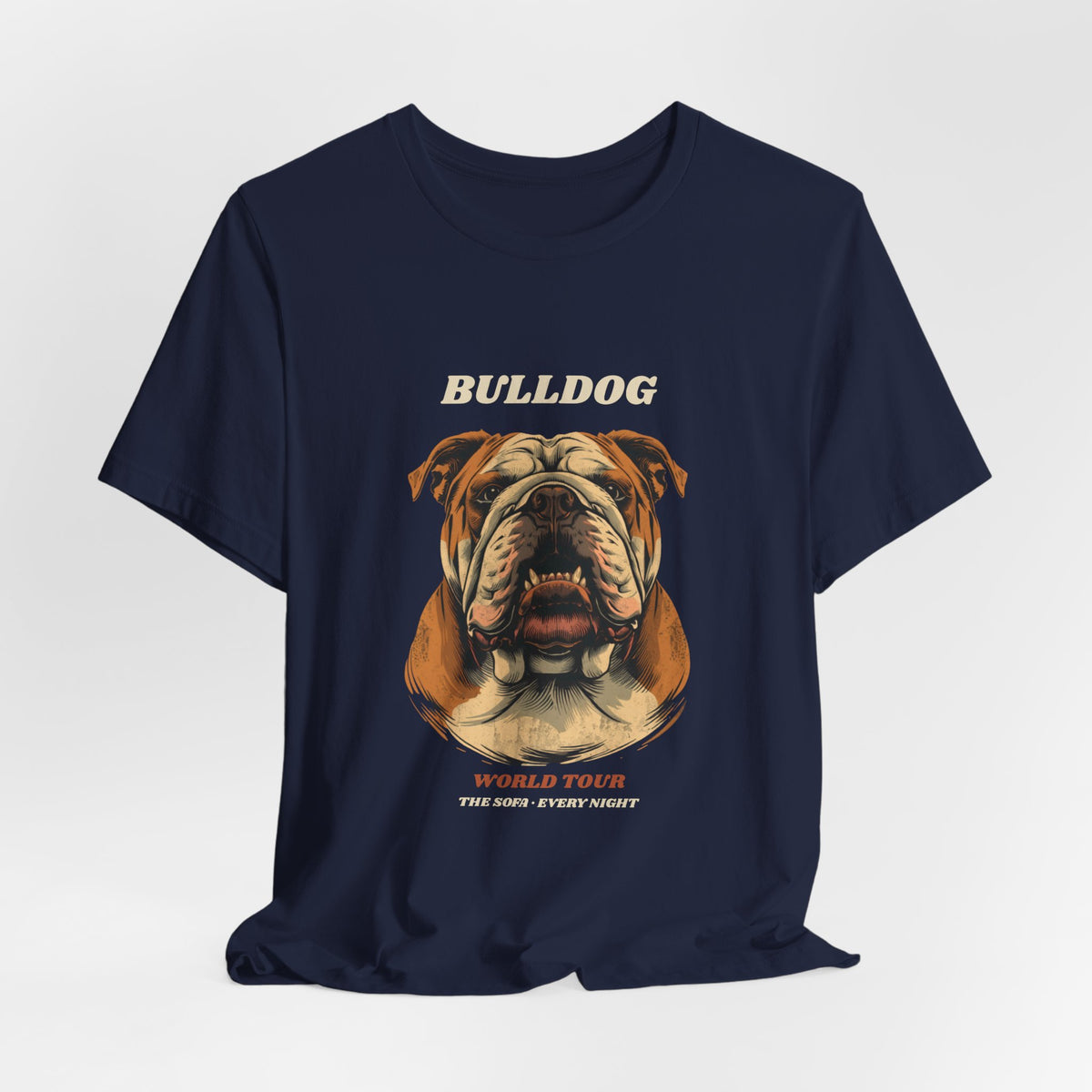 Bulldog World Tour vintage band t-shirt final photo