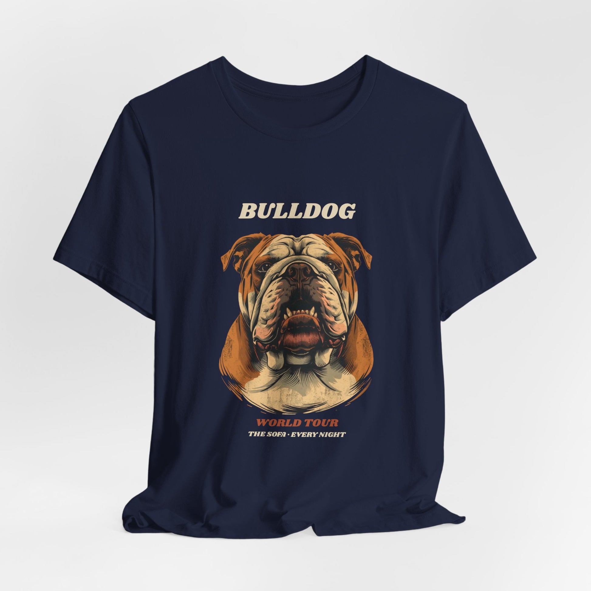 Bulldog World Tour vintage band t-shirt final photo