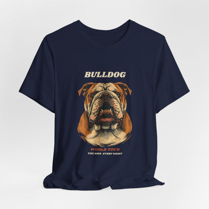 Bulldog World Tour vintage band t-shirt final photo