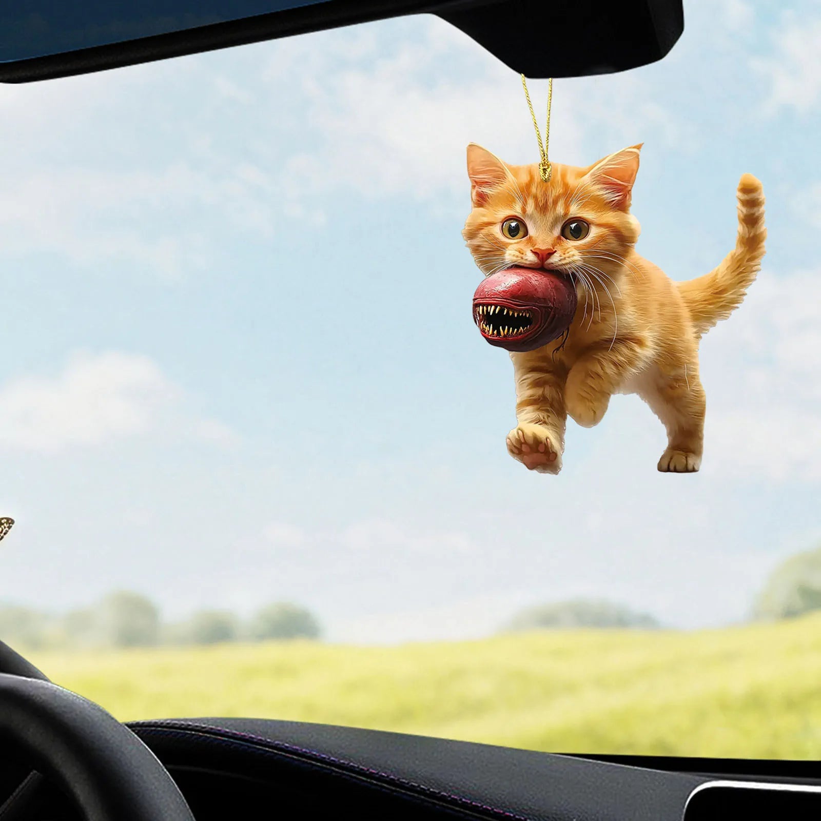 car cat pendants