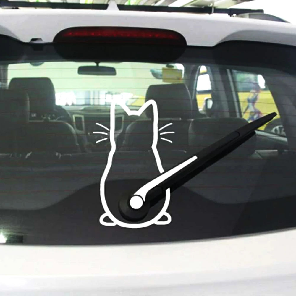 Puppy Dog Car Rear Windshield Wiper Decor - Sniff Waggle And Walk
