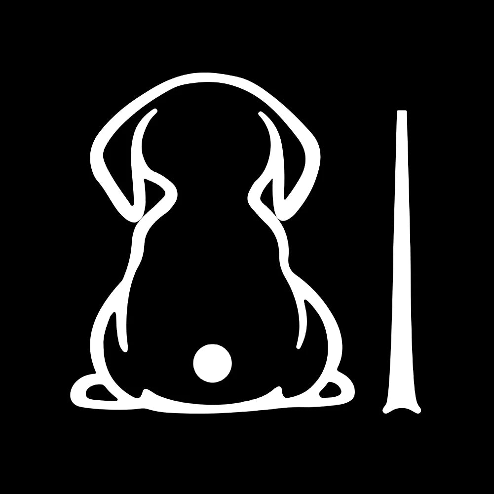 Puppy Dog Car Rear Windshield Wiper Decor - Sniff Waggle And Walk