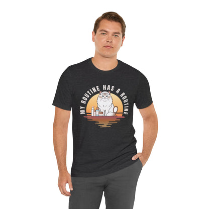 Cat Skincare t-shirt — full design view