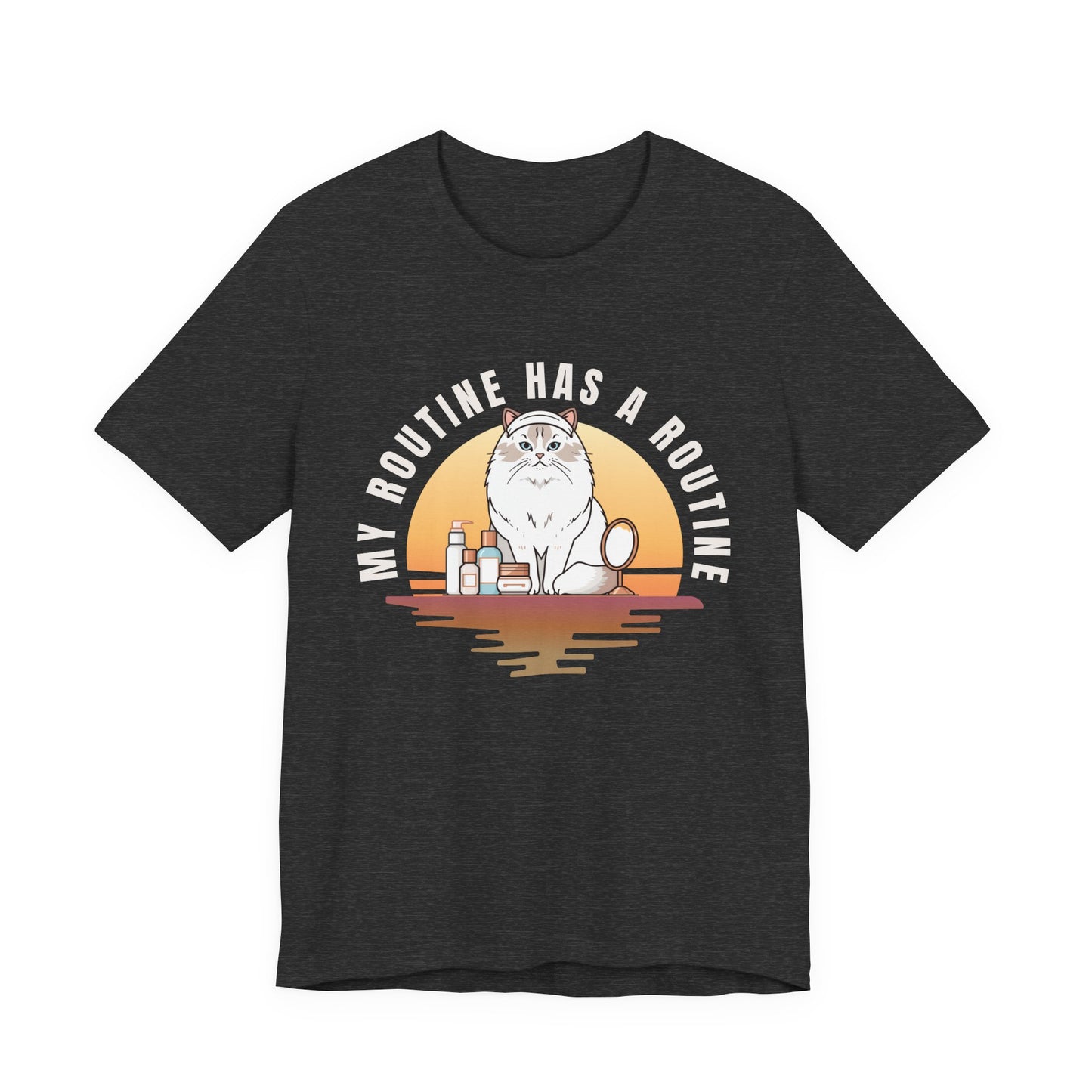 Cat Skincare t-shirt — folded product photo