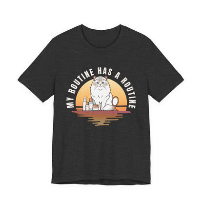 Cat Skincare t-shirt — folded product photo