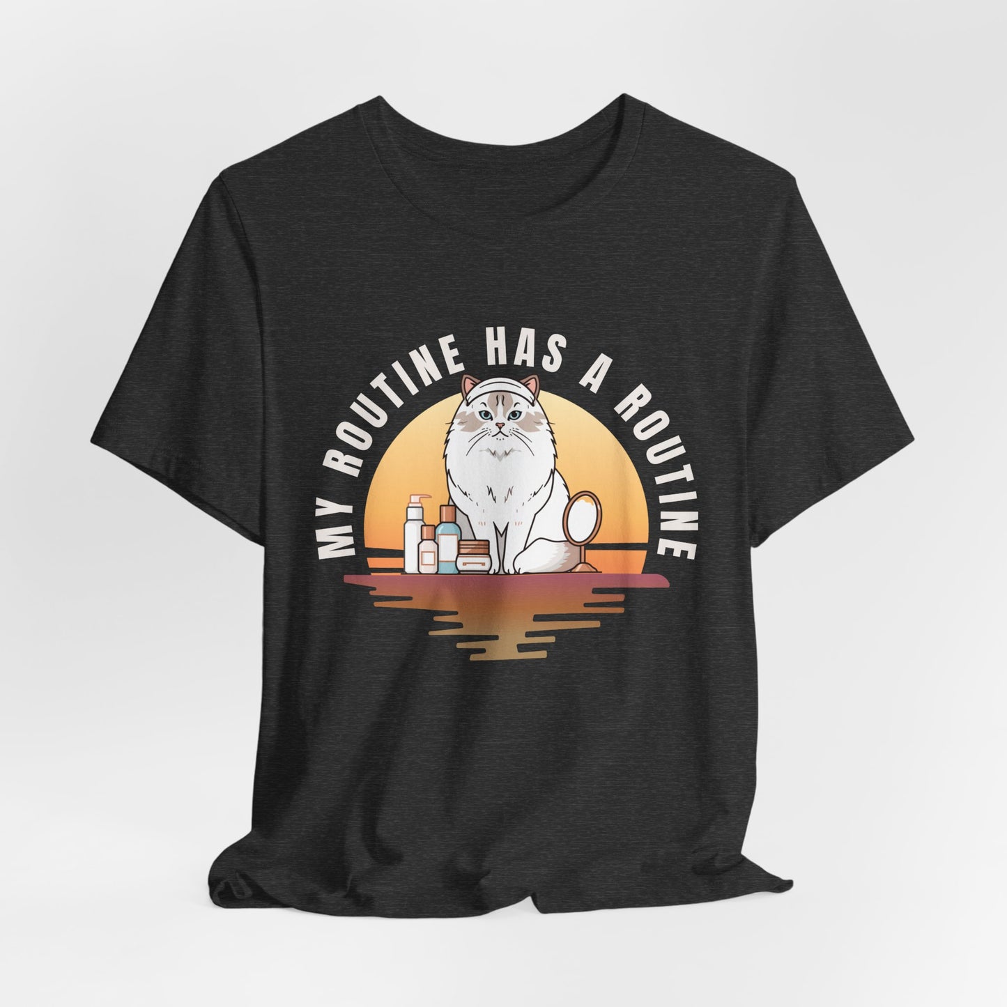 Cat Skincare t-shirt — everyday style photo