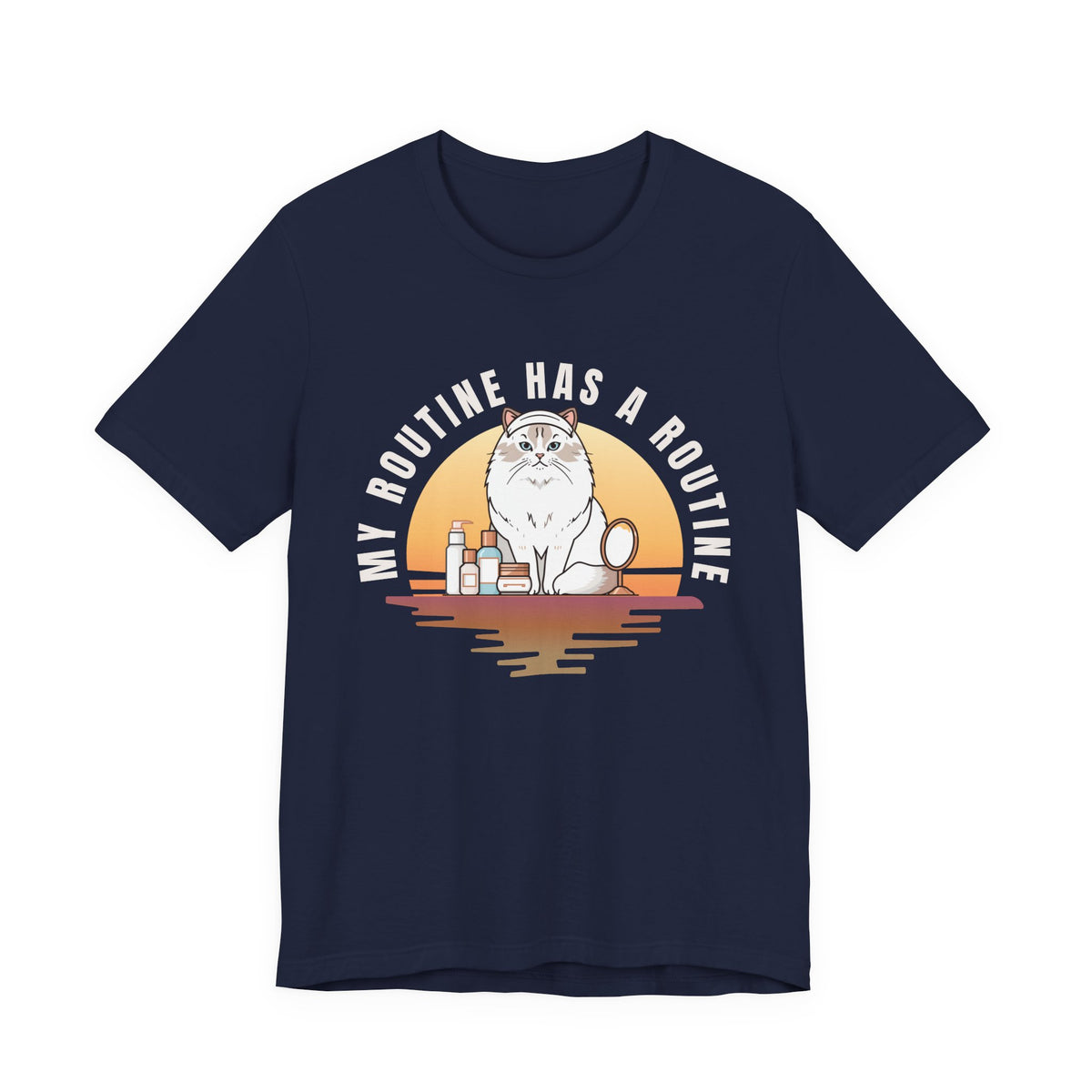 Cat Skincare t-shirt — additional colourway shot