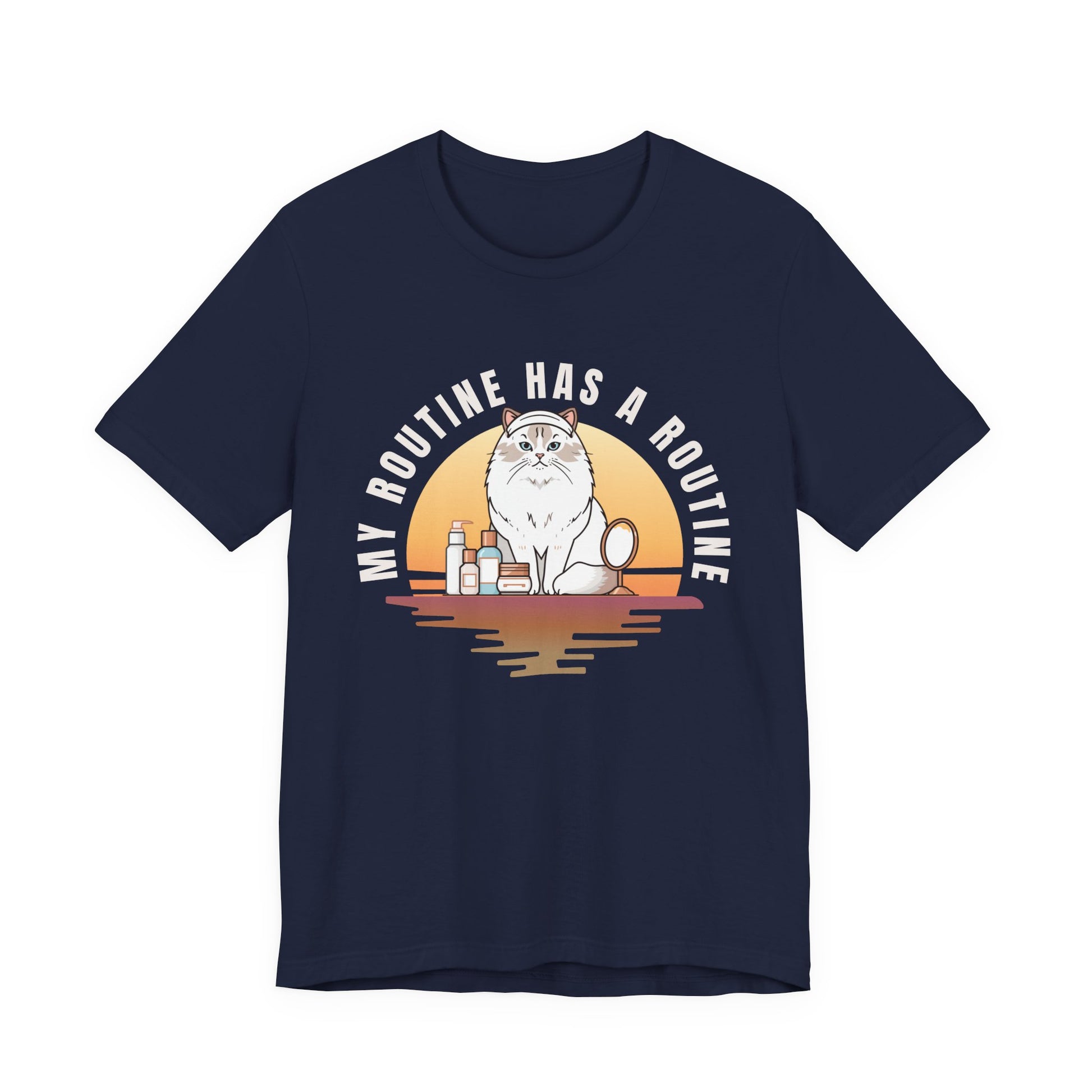 Cat Skincare t-shirt — additional colourway shot