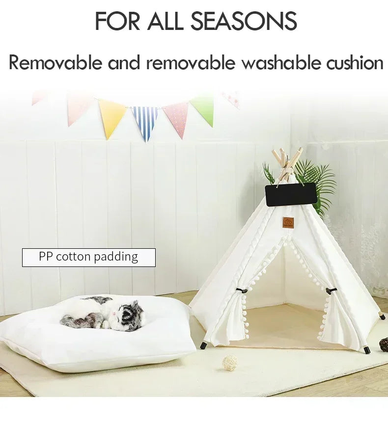cat bed semi closed design info