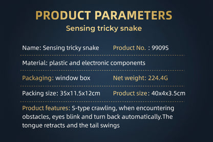 cat toy snake parameters