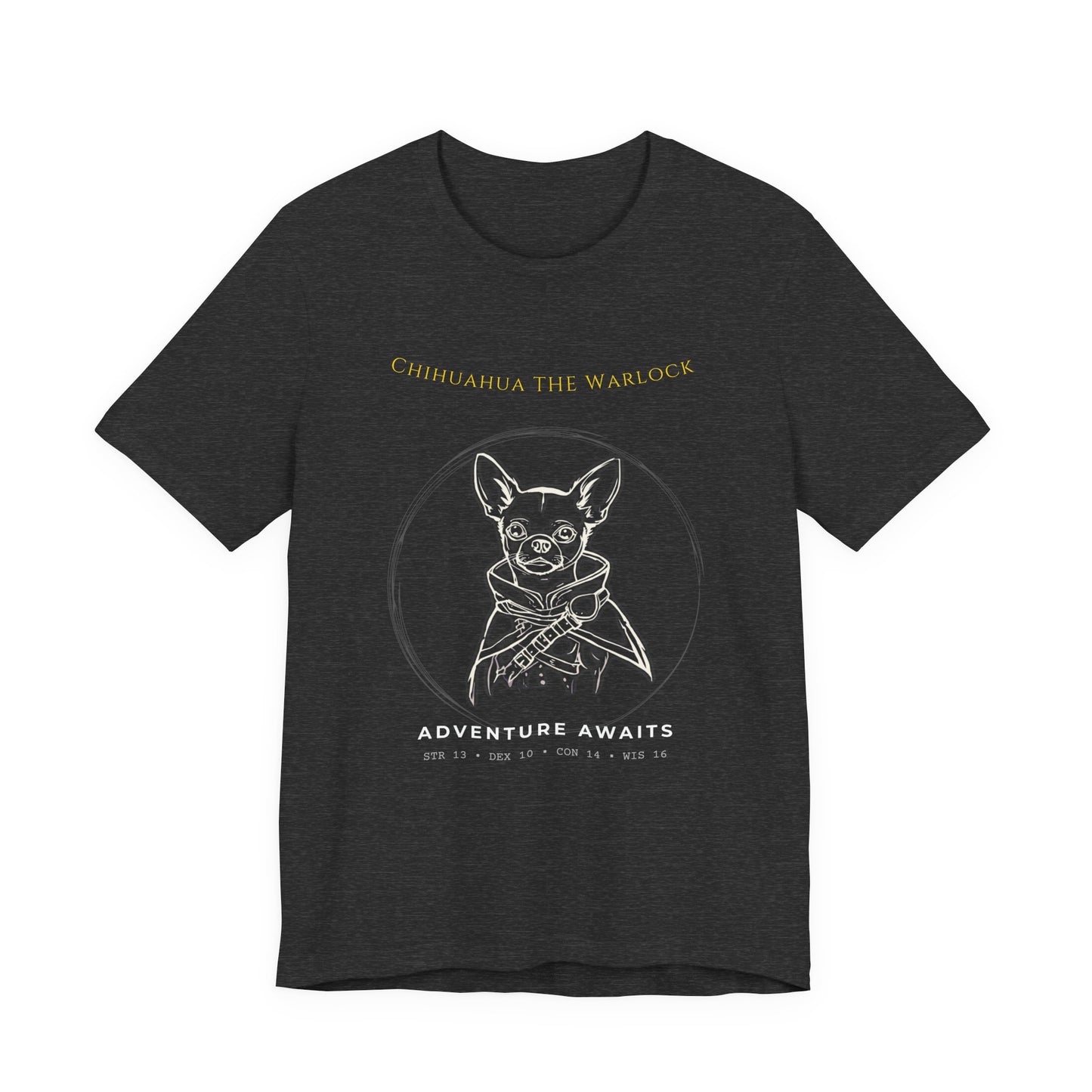 Chihuahua The Warlock T-Shirt gift idea for dog lovers
